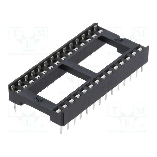 TE CONNECTIVITY Socket: integrated circuits; DIP28