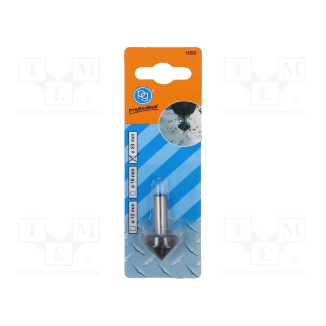 PG PROFESSIONAL Countersink; high speed steel