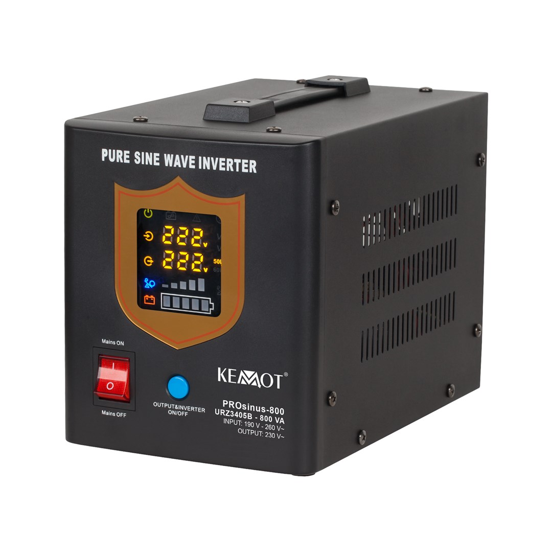 Uninterruptible power supply KEMOT PROsinus-800 converter