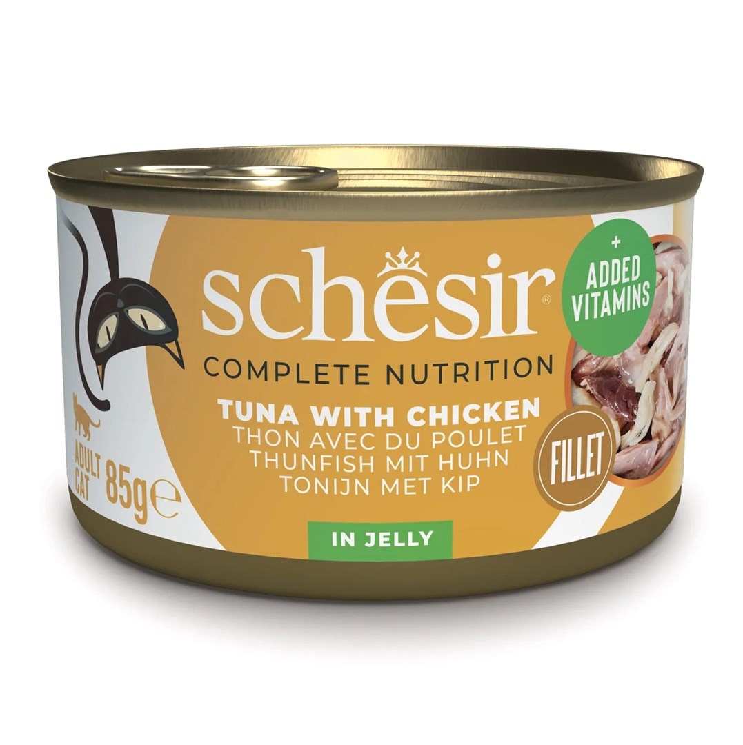 SCHESIR Tuna with chicken in jelly
