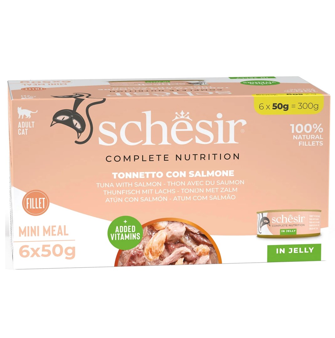 SCHESIR Tuna with salmon in jelly