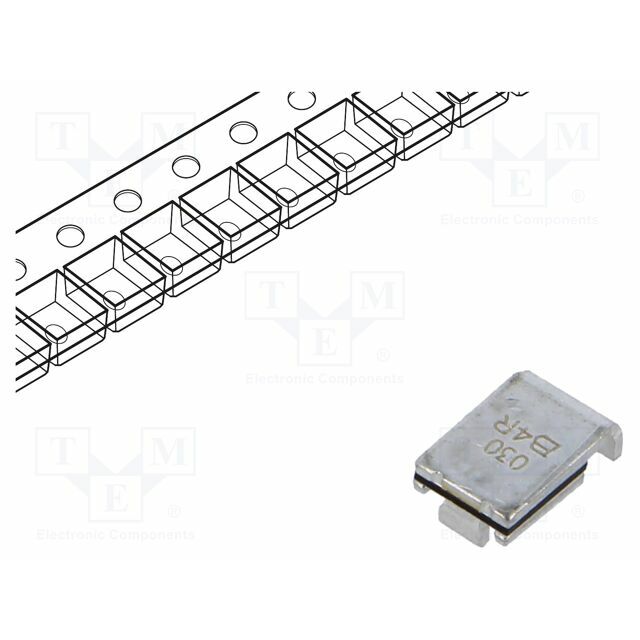BOURNS Fuse: PTC polymer; SMD; 300mA