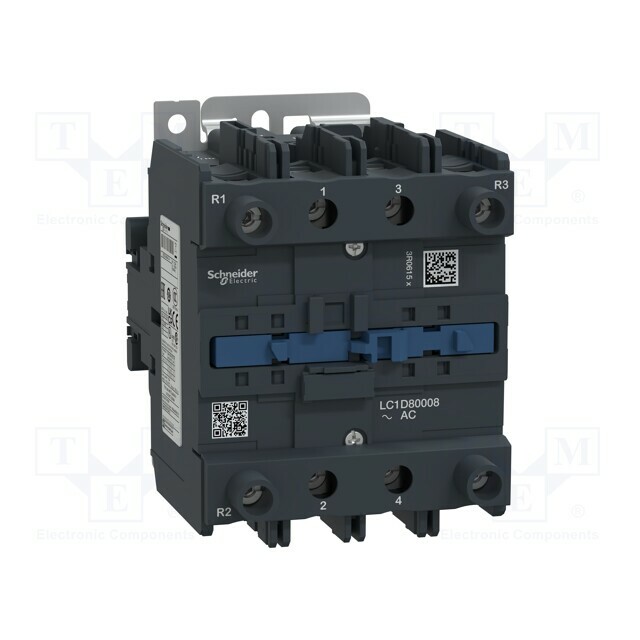 SCHNEIDER ELECTRIC Contactor: 3-pole; NC x2