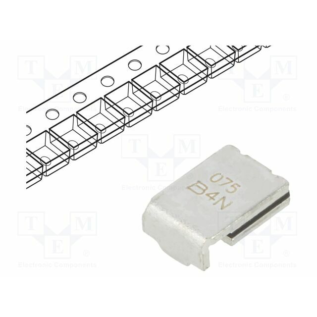 BOURNS Fuse: PTC polymer; SMD; 750mA