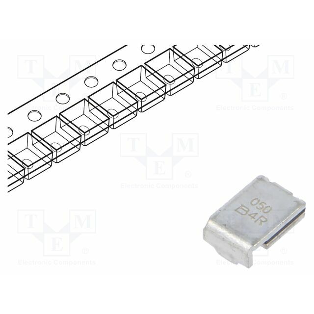 BOURNS Fuse: PTC polymer; SMD; 500mA