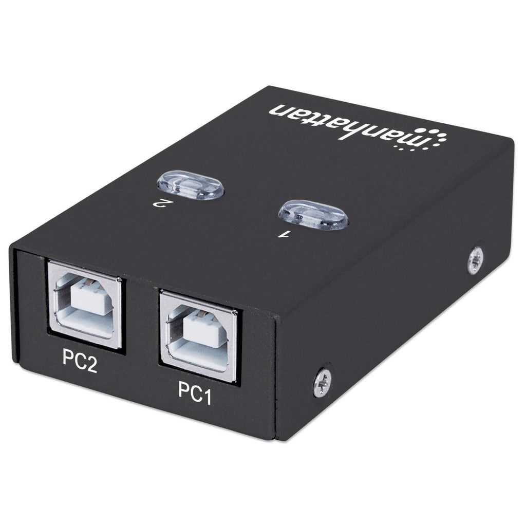 Manhattan USB-A Automatic Sharing Switch, 2x