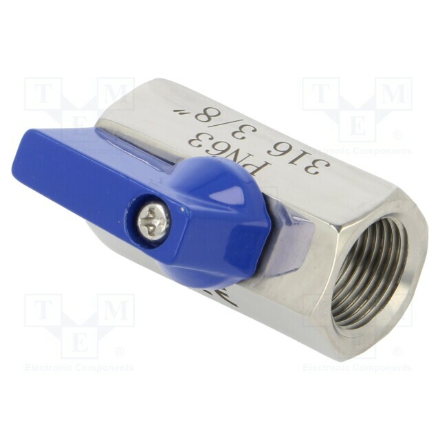 PNEUMAT Ball valve; acid resistant steel