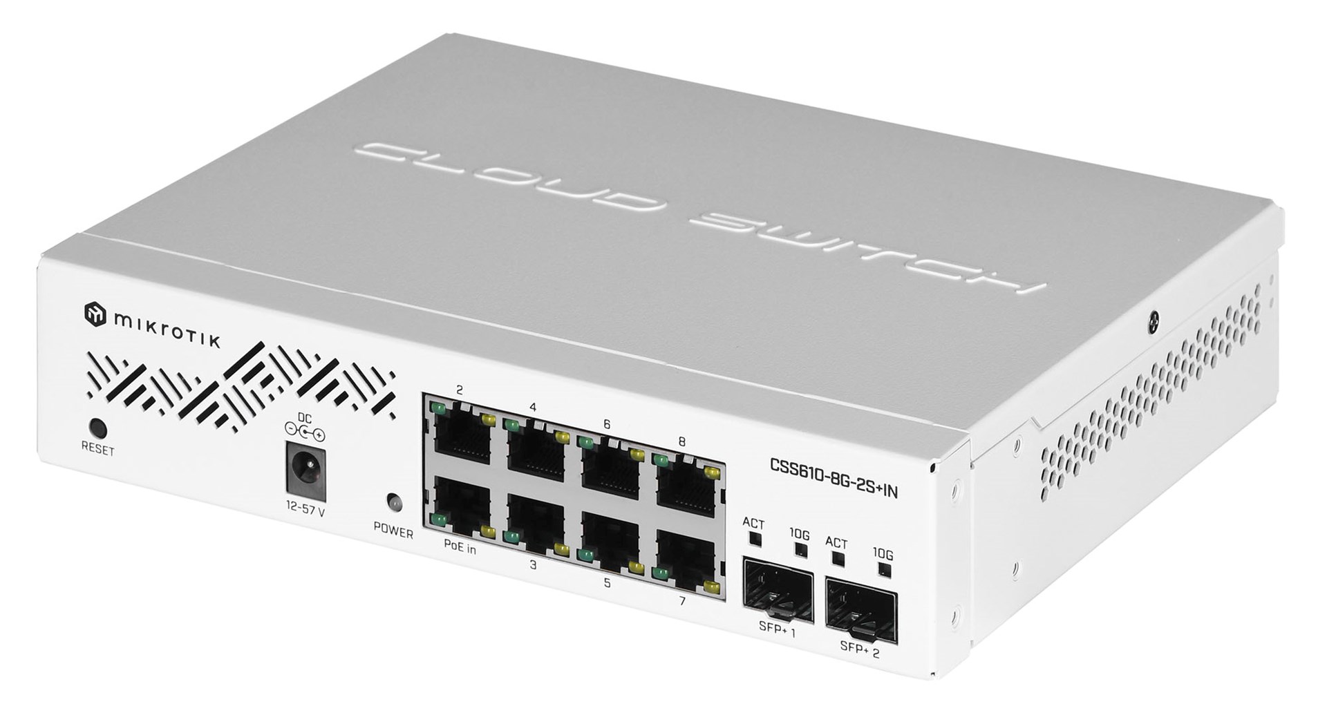 Mikrotik CSS610-8G-2S+IN network switch Gigabit Ethernet