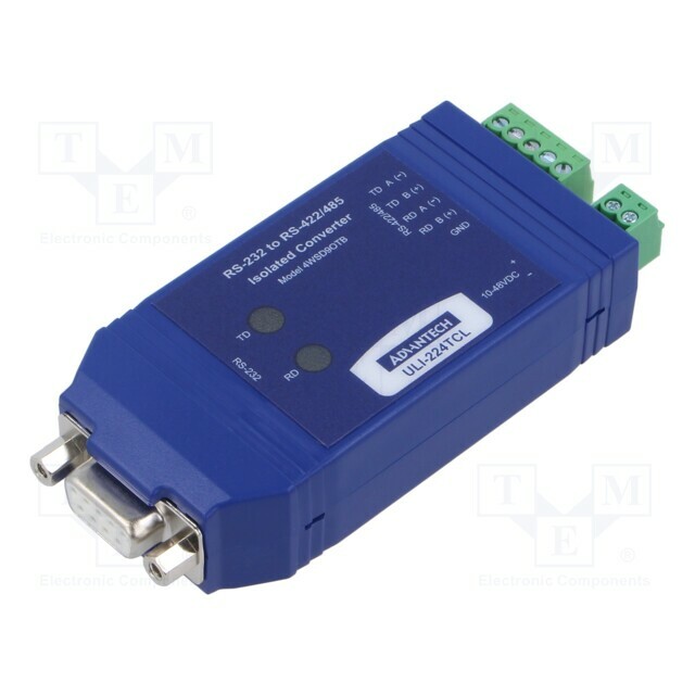ADVANTECH Automation module: converter; RS232/RS422/RS485; 10÷48VDC