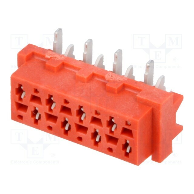 TE CONNECTIVITY Connector: Micro-MaTch; socket; female