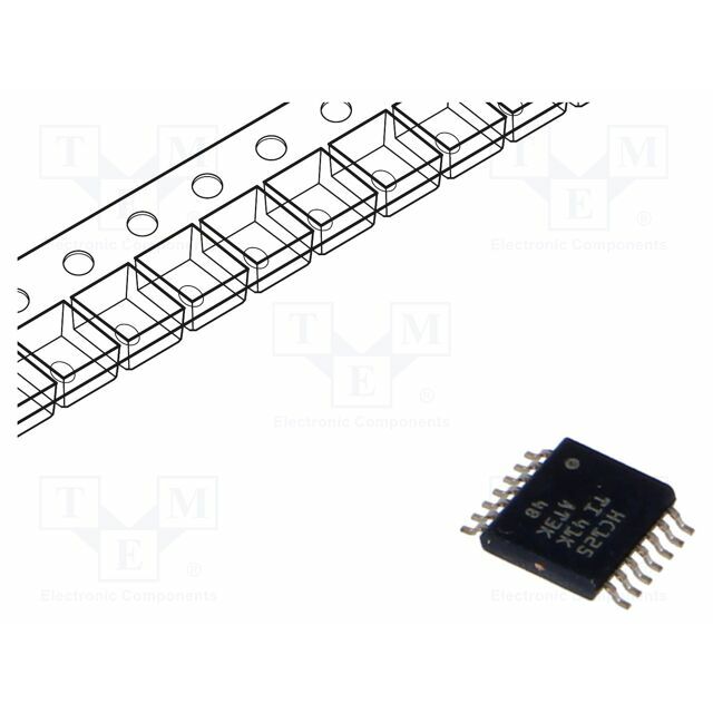 TEXAS INSTRUMENTS IC: digital; buffer; CMOS