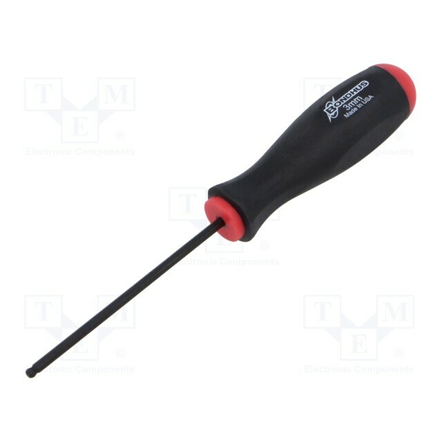 Screwdriver: standard; hex key,spherical; HEX