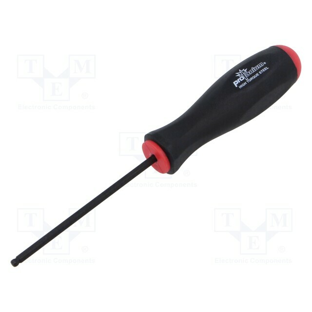 Screwdriver: standard; hex key,spherical; HEX