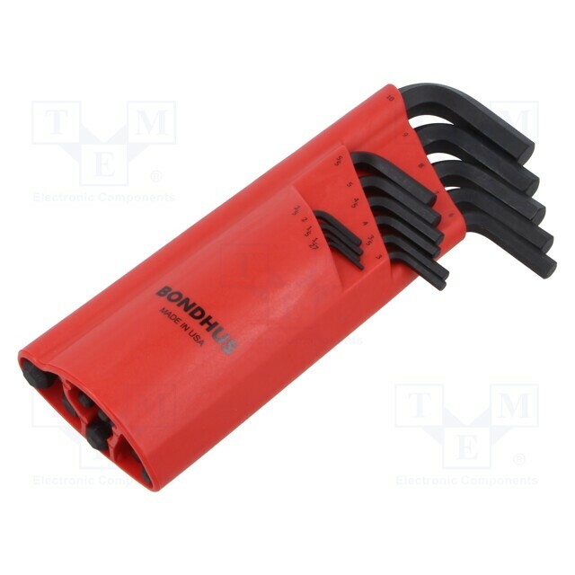 Wrench: hex key-set; spherical; ProTanium®,steel