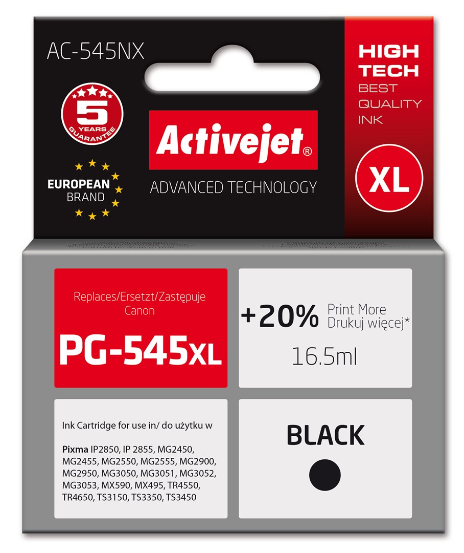 Activejet AC-545NX Ink (replacement for Canon