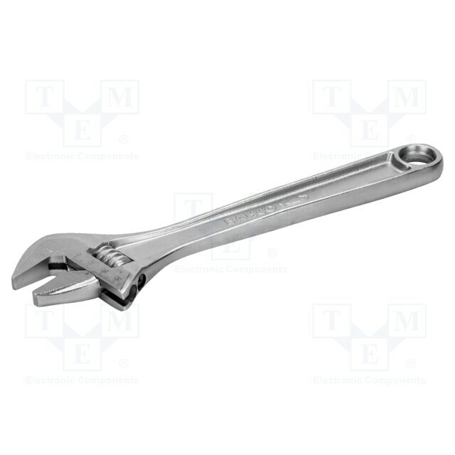 BAHCO Wrench: adjustable; 27mm; hardened,chrome