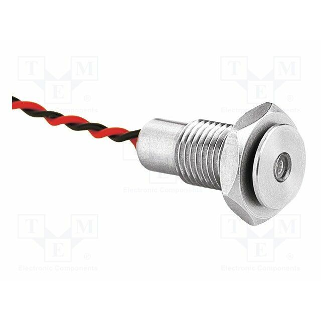 BULGIN Indicator: LED; green; IP67; for