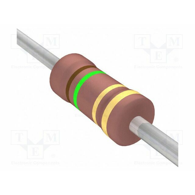 YAGEO Resistor: metal film; 1.5Ω
