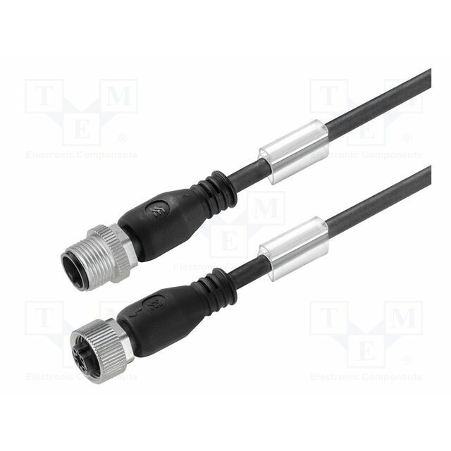 WEIDMÜLLER Cable: for sensors; M12; PIN: