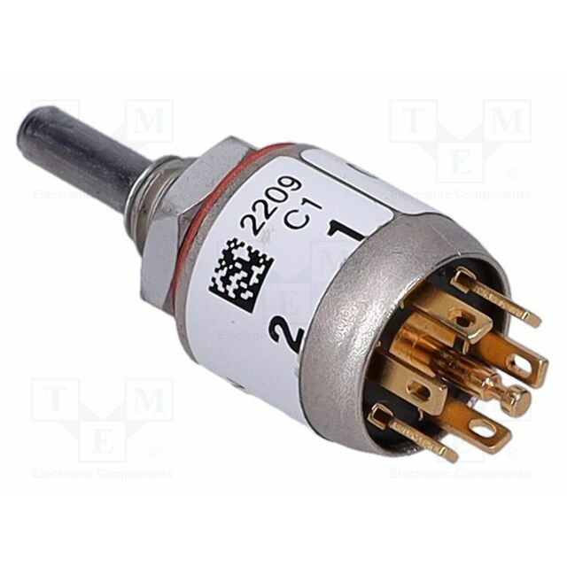 GRAYHILL Switch: rotary; Pos: 5; 60°