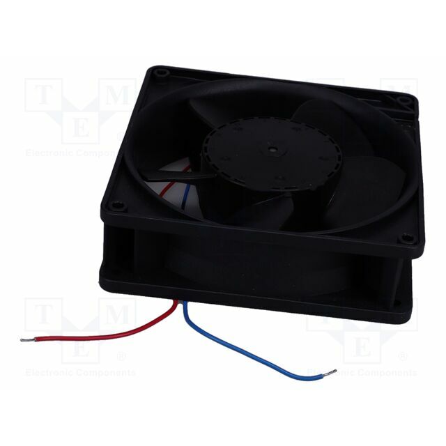 EBM-PAPST Fan: DC; 127x127x38mm; axial; 12VDC