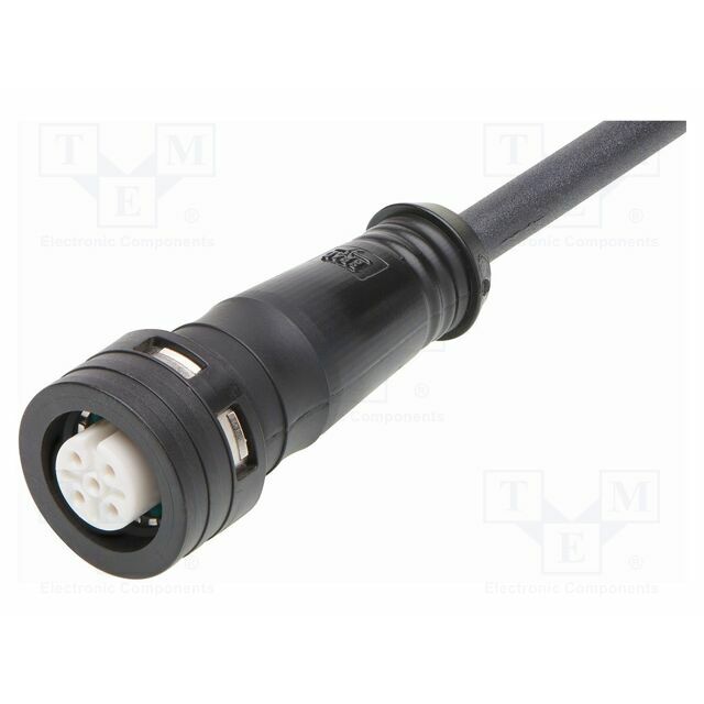 MOLEX Connector: M12; plug; female; PIN: