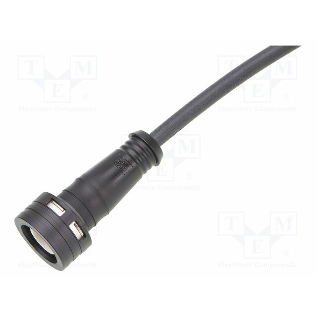 MOLEX Connector: M12; socket; PIN: 5