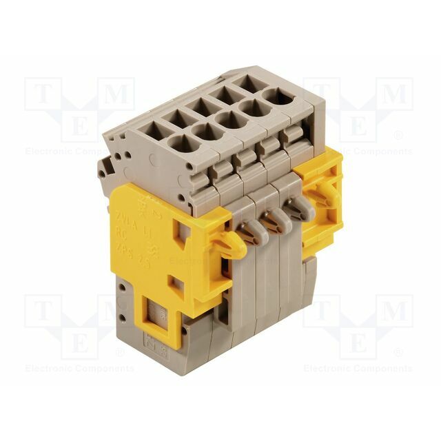 WEIDMÜLLER Splice terminal: rail; 24A; 500V