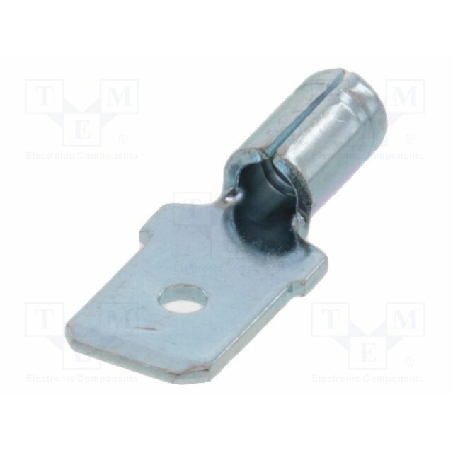 MOLEX Terminal: flat; 6.35mm; 0