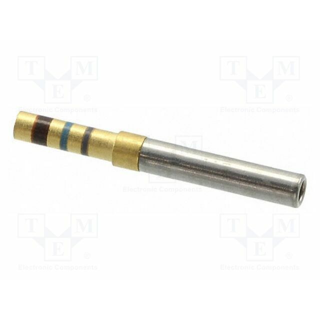 TE CONNECTIVITY Socket; straight; crimped |