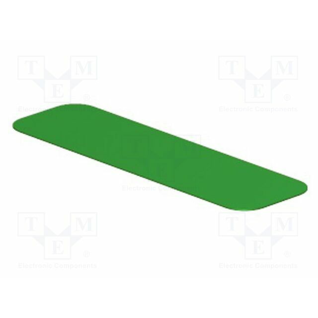 WEIDMÜLLER Label; 27mm; 27mm; green; SM