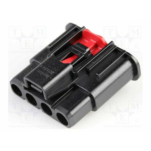 MOLEX Connector: wire-wire; female; PIN: 4
