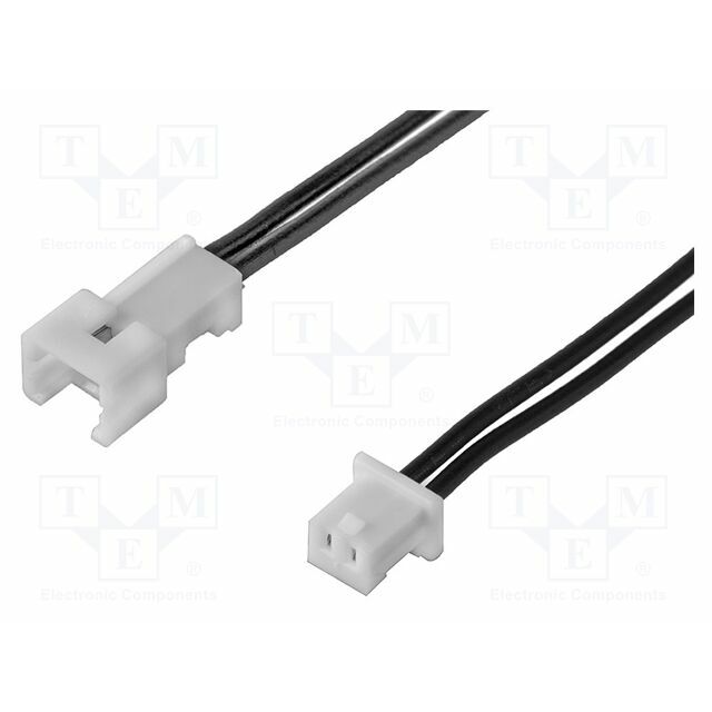MOLEX Socket; PIN: 2; compression; for