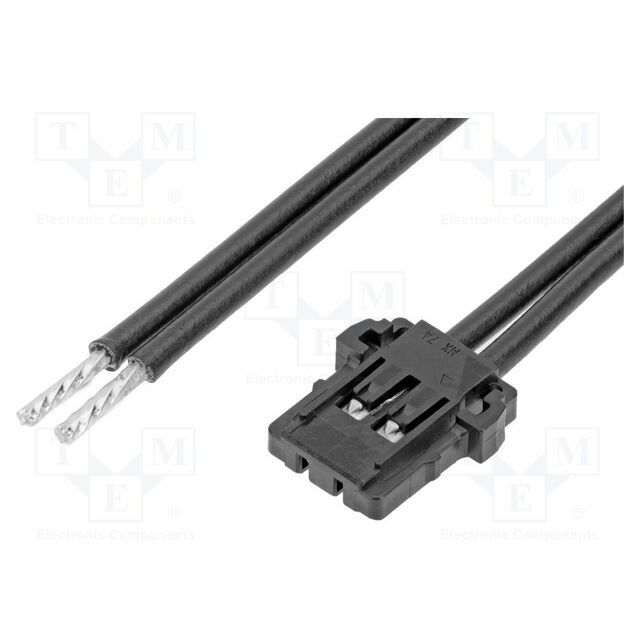 MOLEX Connector: wire-board; female; PIN: 2