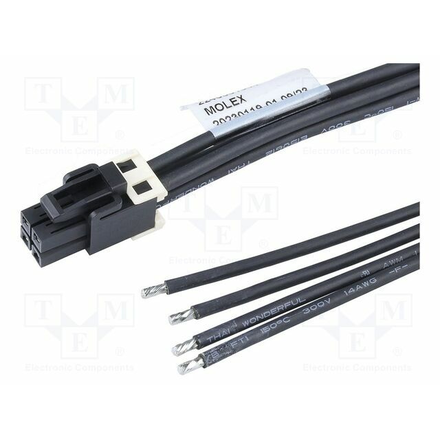 MOLEX Connector: wire-wire; male,female; PIN:
