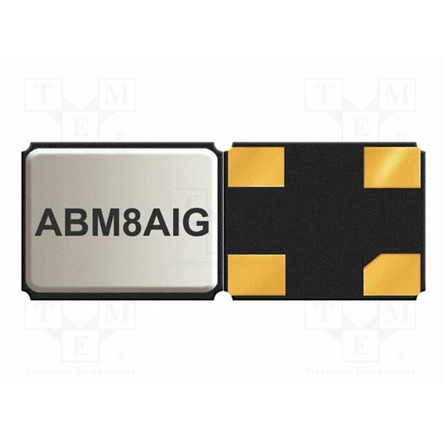 ABRACON 27MHz; SMD; 12pF; Freq.stability: