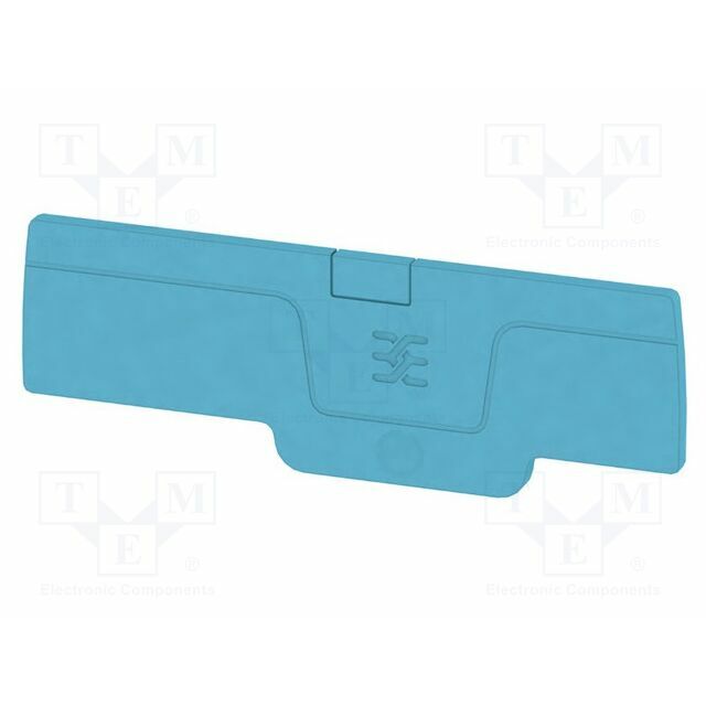 WEIDMÜLLER End piece; A; blue; wemid