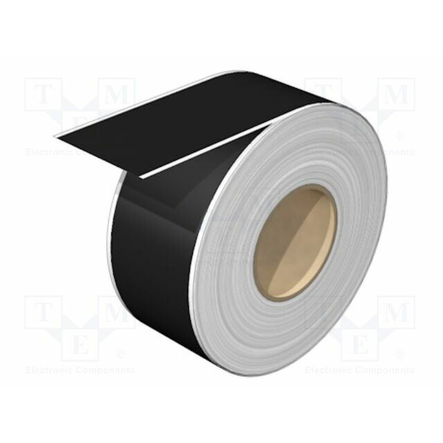 WEIDMÜLLER Label; 30000mm; black; EL; -40÷120°C