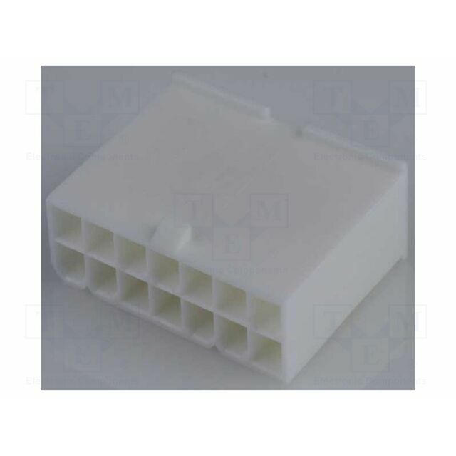 MOLEX Connector: wire-wire; plug; male; PIN: