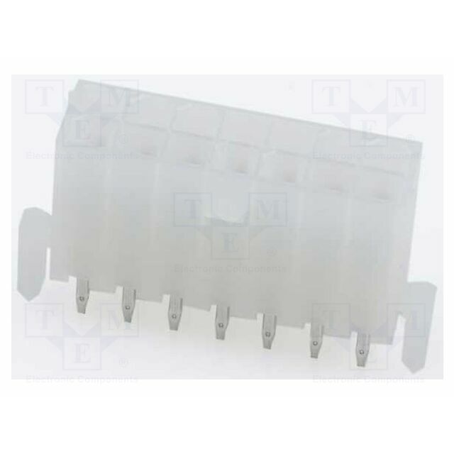 MOLEX Connector: wire-board; male; PIN: 14