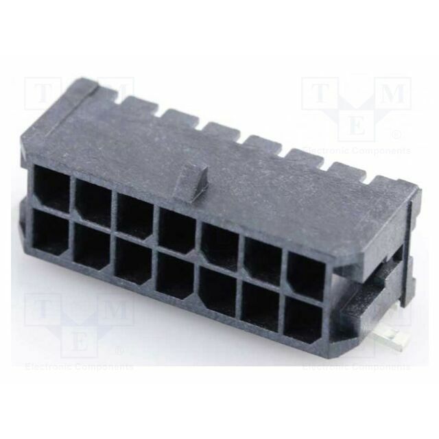 MOLEX Connector: wire-board; male; PIN: 14