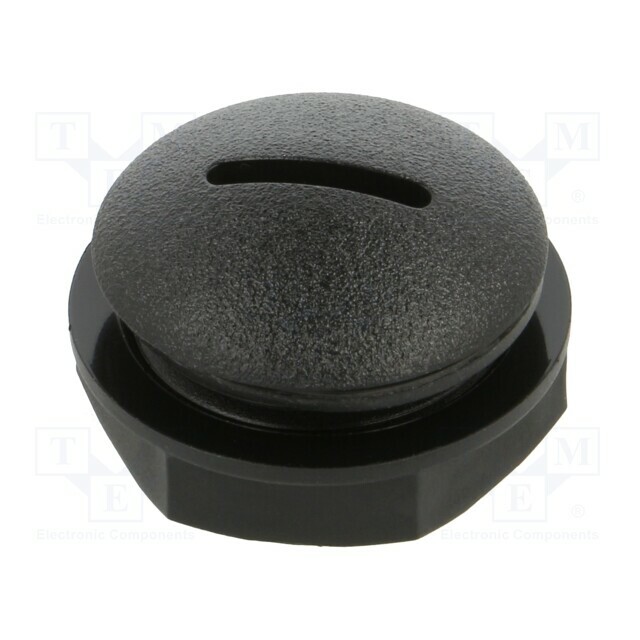 TECHNO Stopper; Size: M20; black; EPDM