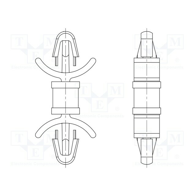 DREMEC PCB distance; polyamide 66; L: