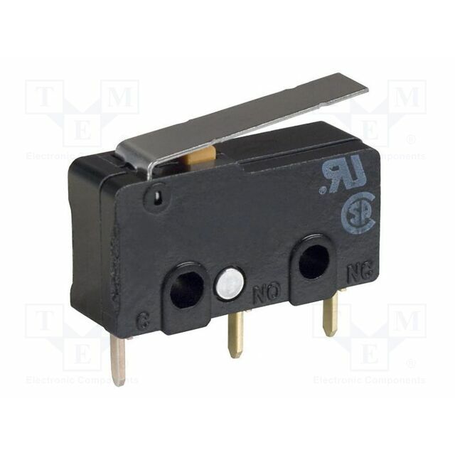 OMRON Microswitch SNAP ACTION; SPDT; ON-(ON)
