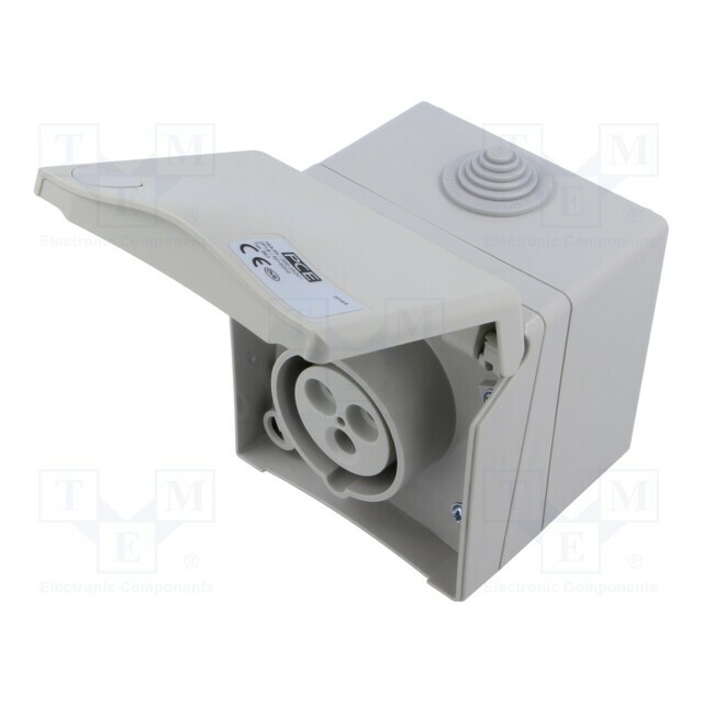 PCE Connector: AC supply 3-phase; socket