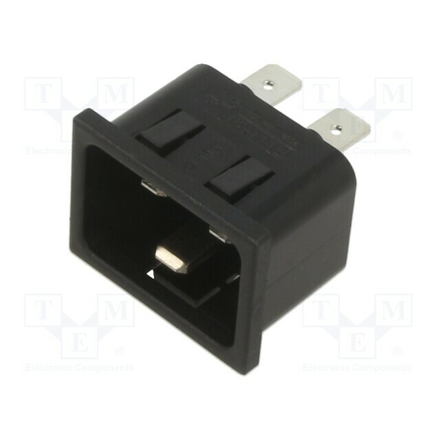 BULGIN Connector: AC supply; socket; male