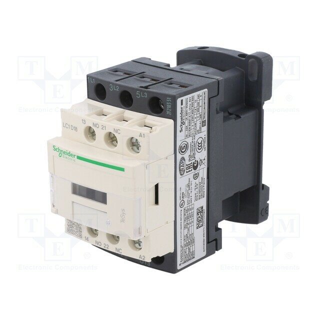 SCHNEIDER ELECTRIC Contactor: 3-pole; NO x3