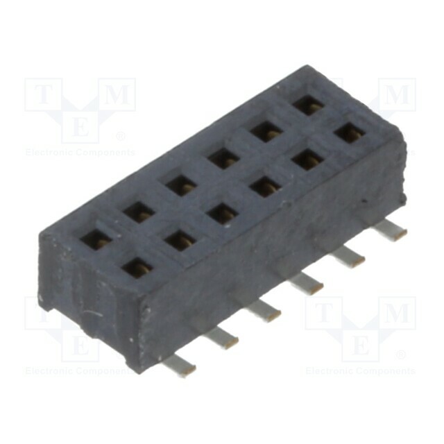SAMTEC Connector: pin strips; socket; female