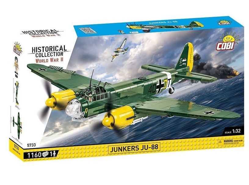 Cobi Klocki Junkers JU-88 blocks 1160