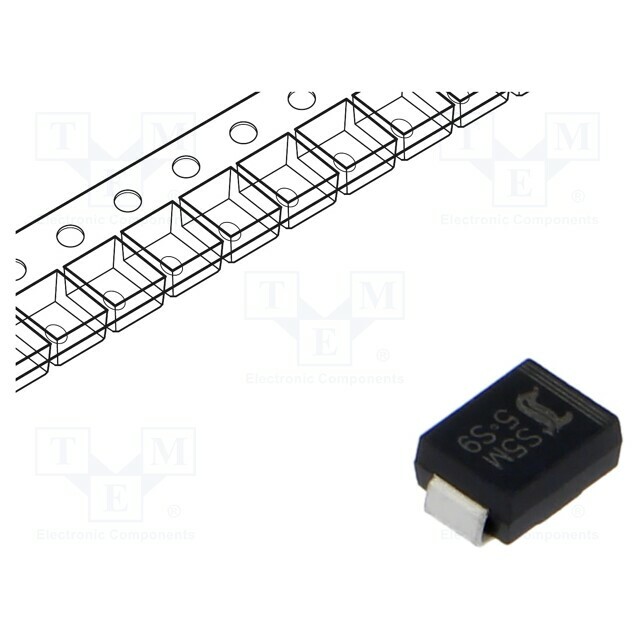 DIOTEC SEMICONDUCTOR Diode: rectifying; SMD; 1kV